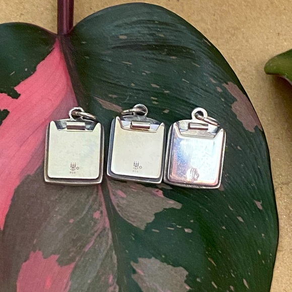 James Avery Picture Frame Charm RARE RETIRED UNUSED UNWORN UNCUT NIB 925 - Picture 7 of 8